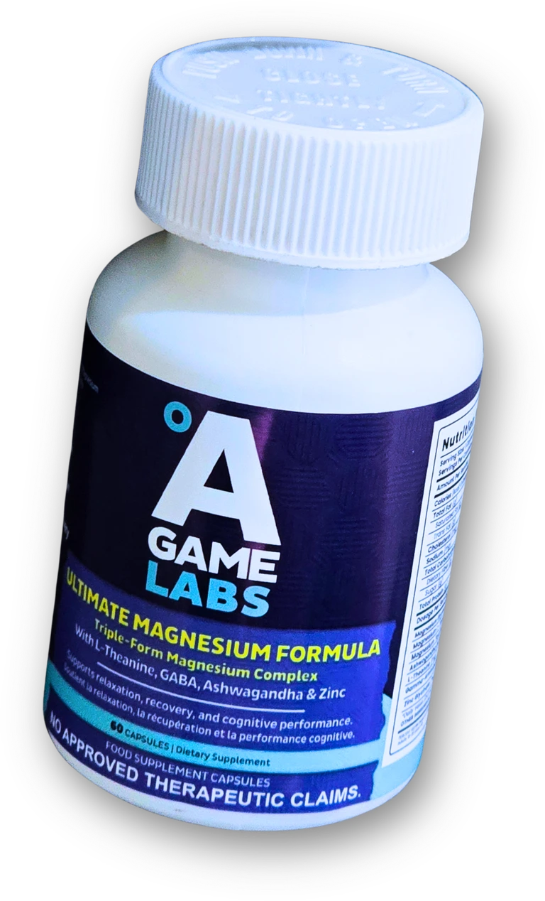 A-Game Labs Ultimate Magnesium Formula, 60 capsules
